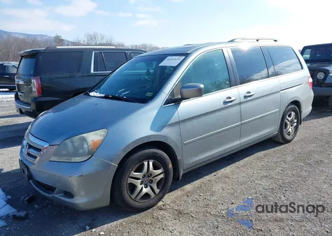 2006 Honda Odyssey Ex-L from USA, damaged, VIN 5FNRL38666B120579
